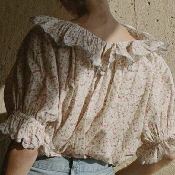 Doen blouse. Size Large. - Picture 4 of 4